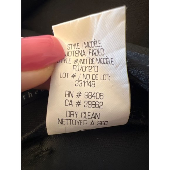 Theory Black Jotsna Trousers 6 NWT - Picture 9 of 9